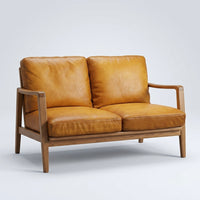 Timmy Ash Leather Sofa