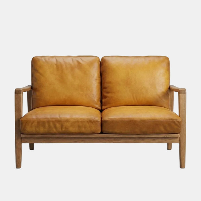 Timmy Ash Leather Sofa