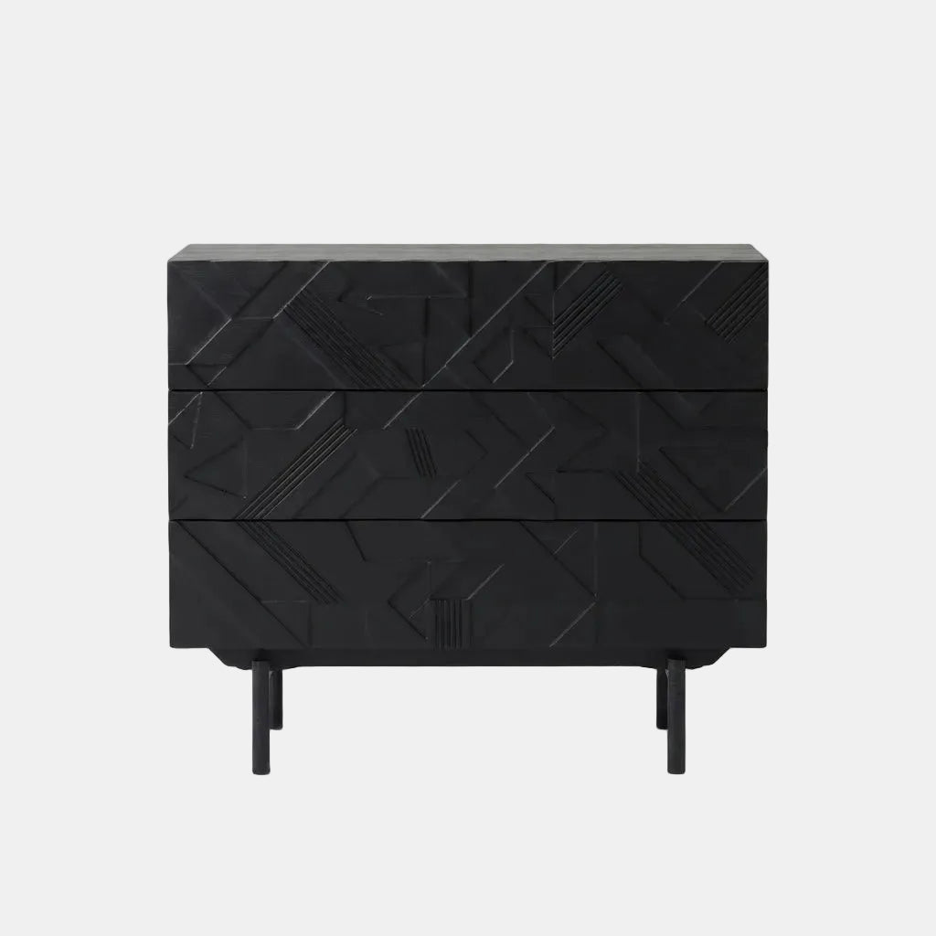 Linear-Form Poplar Cabinet