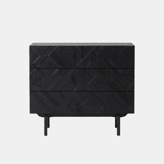 Linear-Form Poplar Cabinet