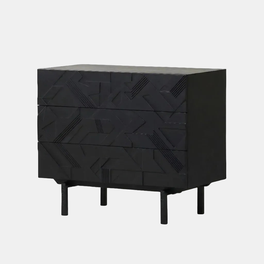 Linear-Form Poplar Cabinet