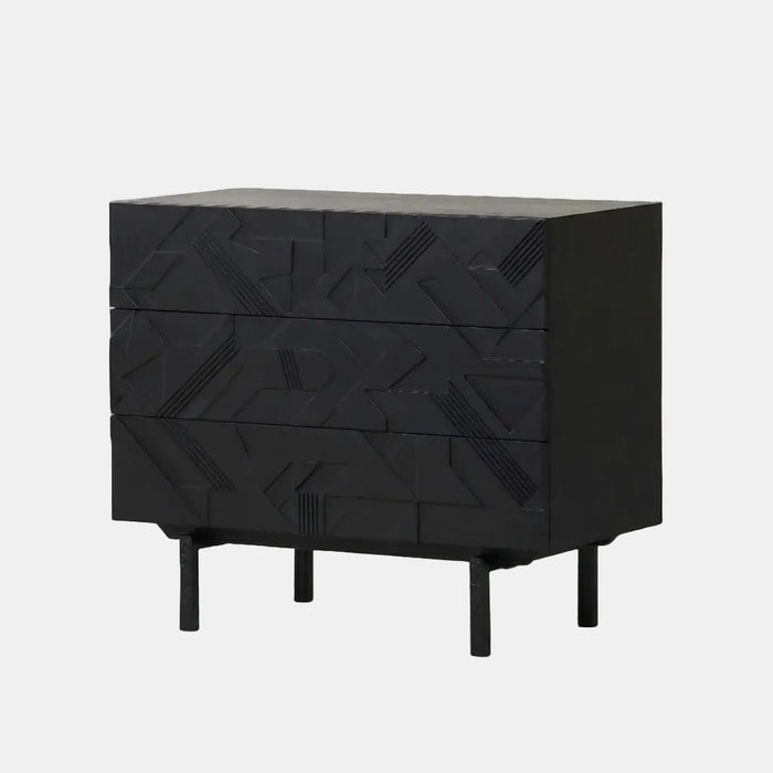 Linear-Form Poplar Cabinet