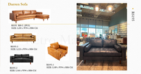 Daniel Industrial Leather Armchair
