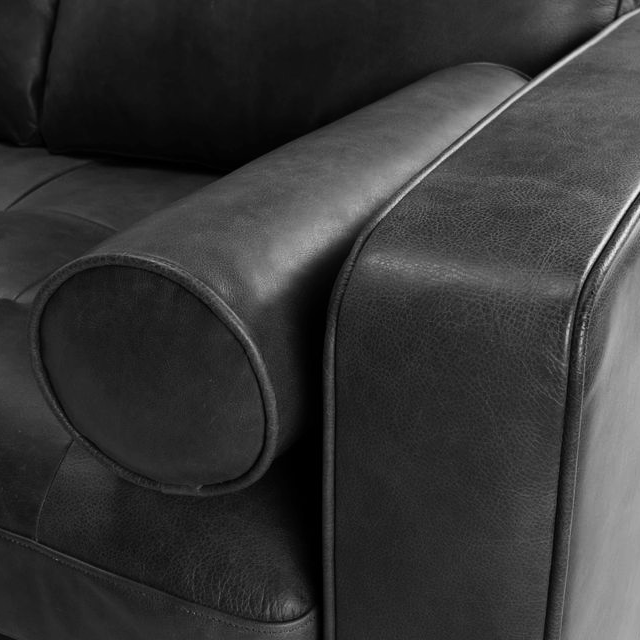 Daniel Industrial Leather Armchair