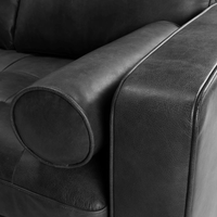 Daniel Industrial Leather Armchair