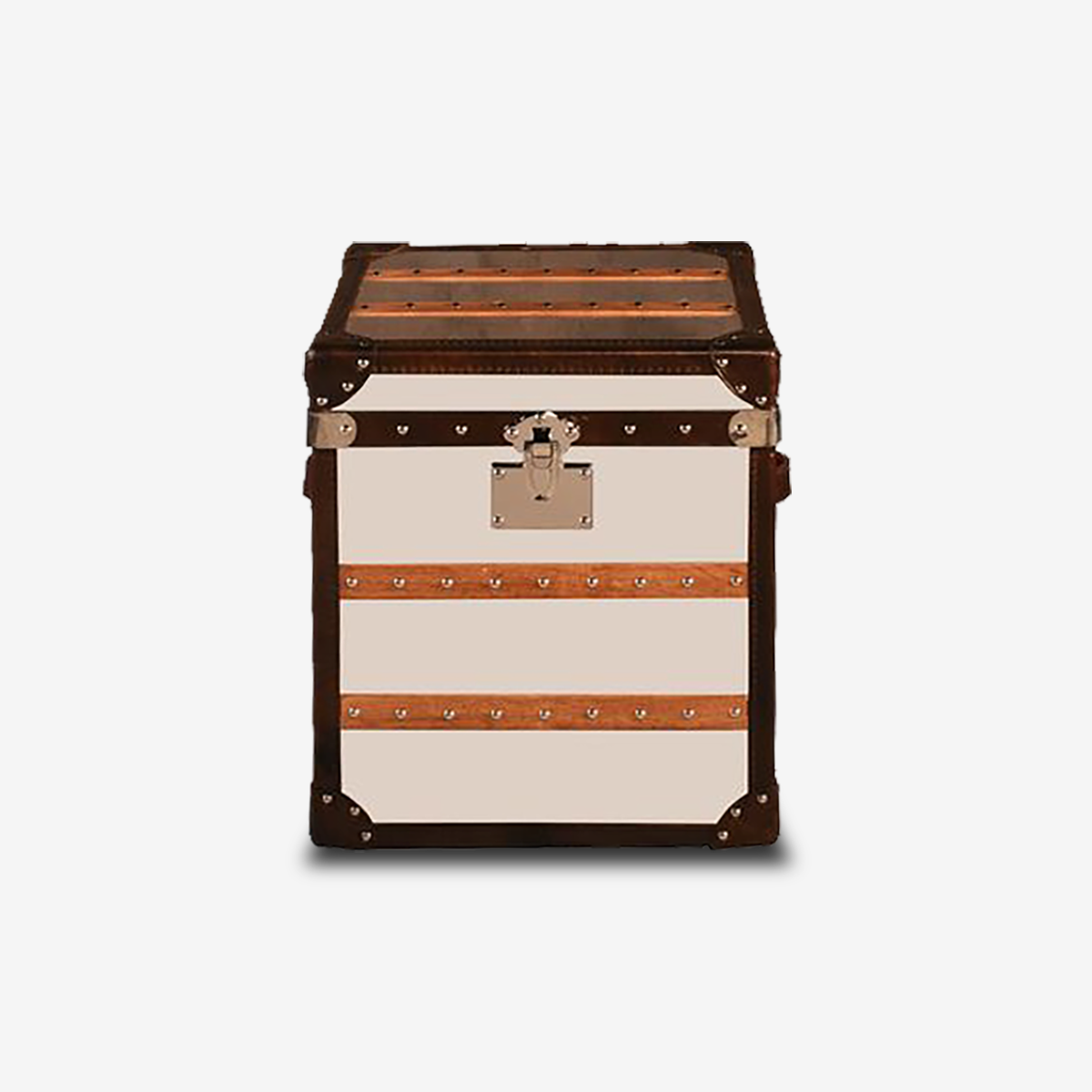 Stellar Metal-Leather Vintage Trunk