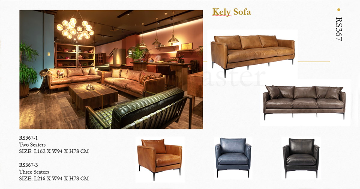 Kyle Leather Armchair