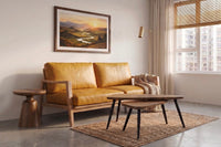Timmy Ash Leather Sofa