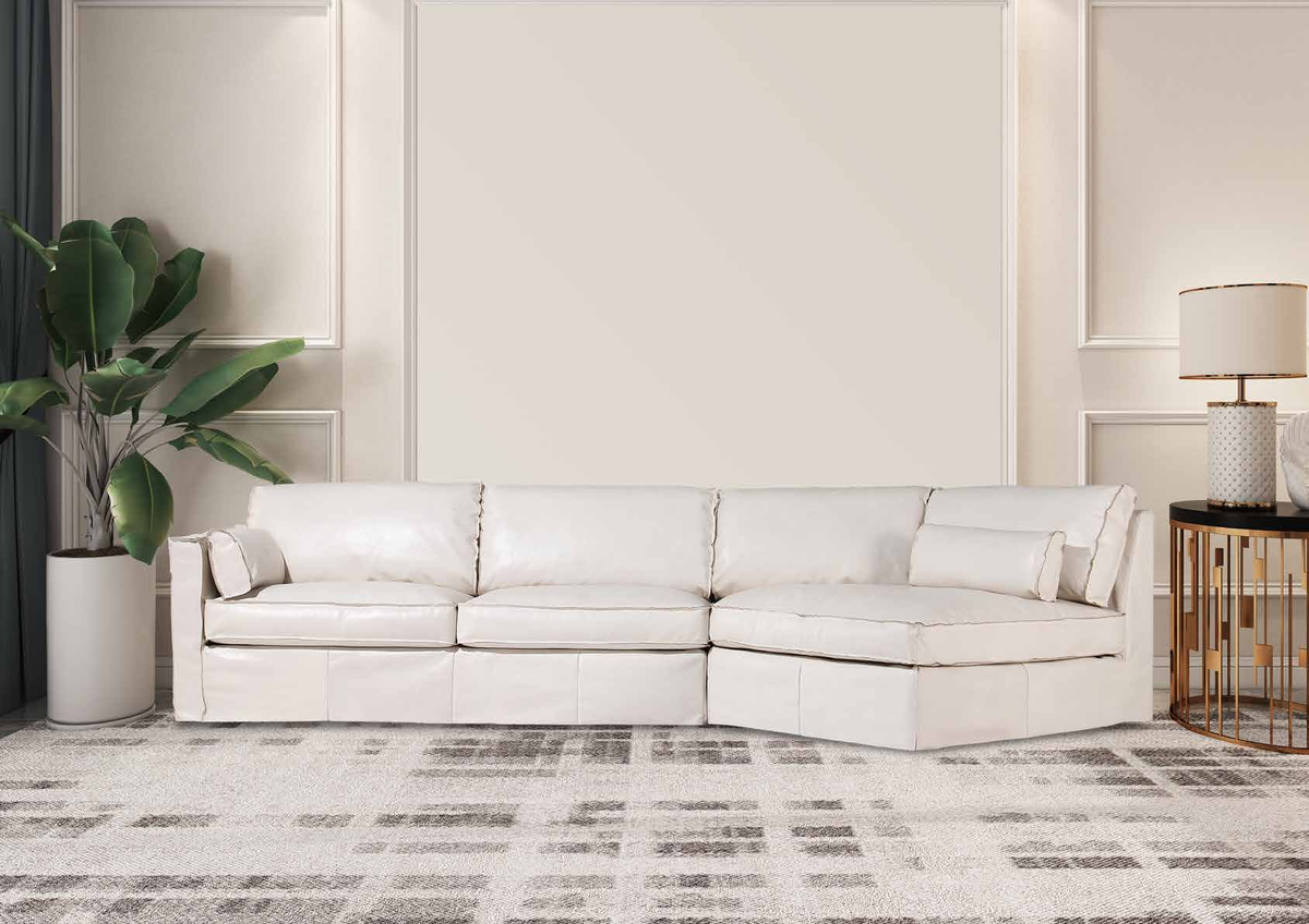 Conner Leather Corner Sofa