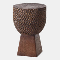 Crest-Ash Artisan Side Table