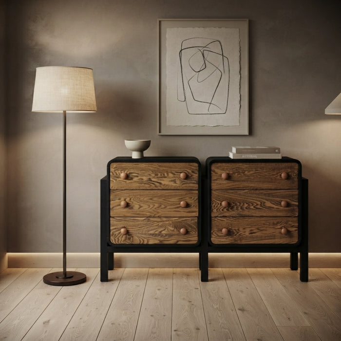 Contrast Ash Storage Cabinet