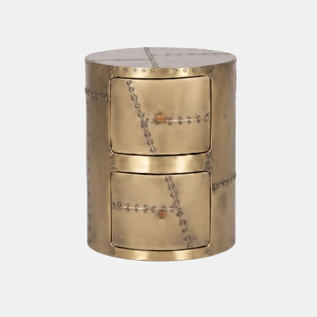 Aero-Metal Round Side Table