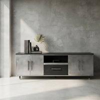 Aero-Wood Aluminum TV Stand