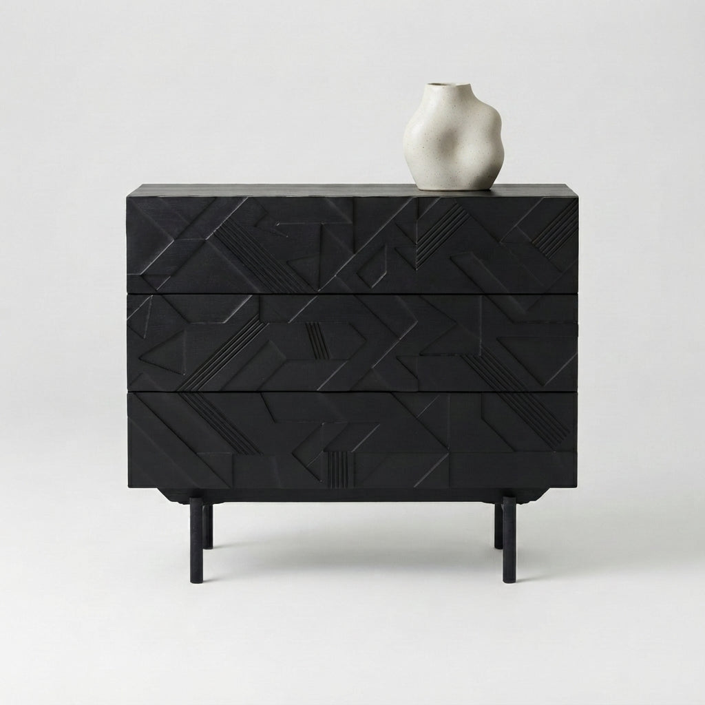 Linear-Form Poplar Cabinet