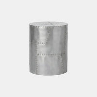 Titan-Riveted Aluminum Side Table