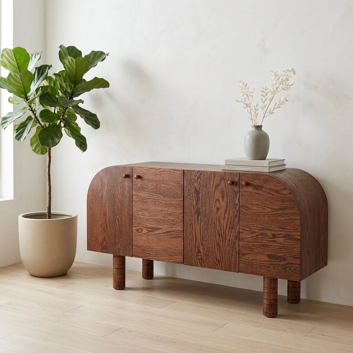 Arch Ash Cabinet