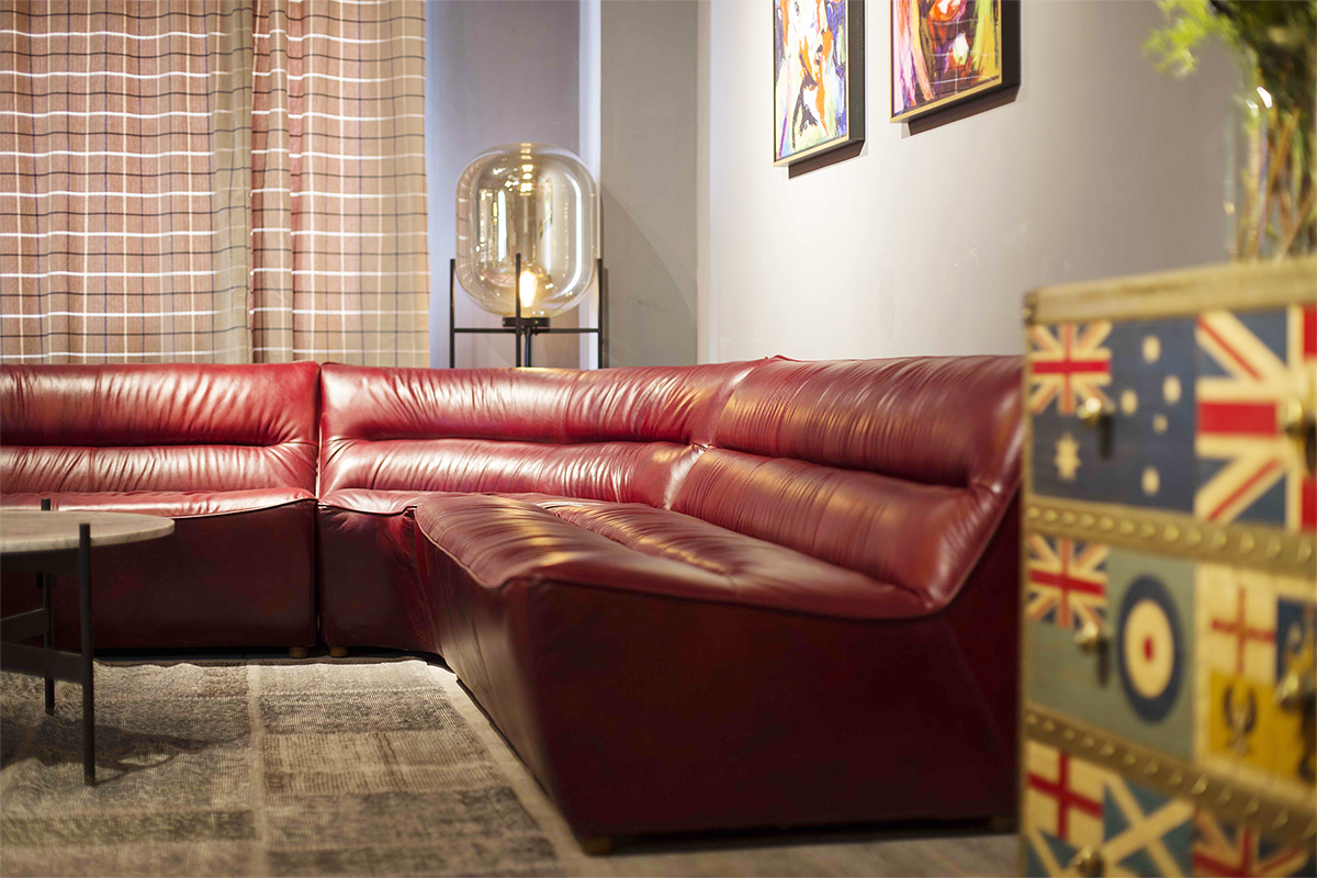 Cassie Modern Leather Armchair