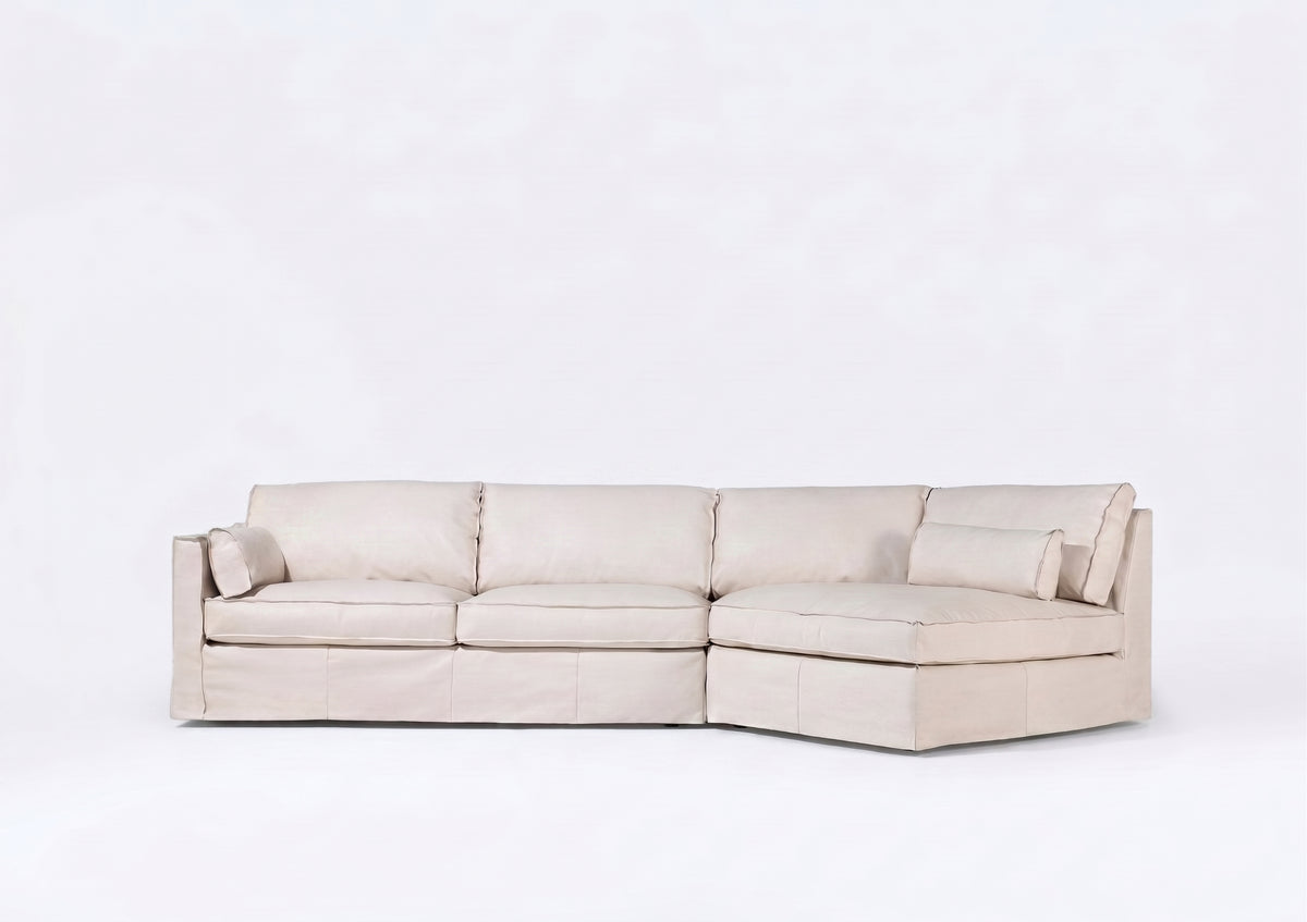 Conner Leather Corner Sofa