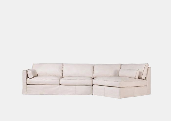 Conner Leather Corner Sofa