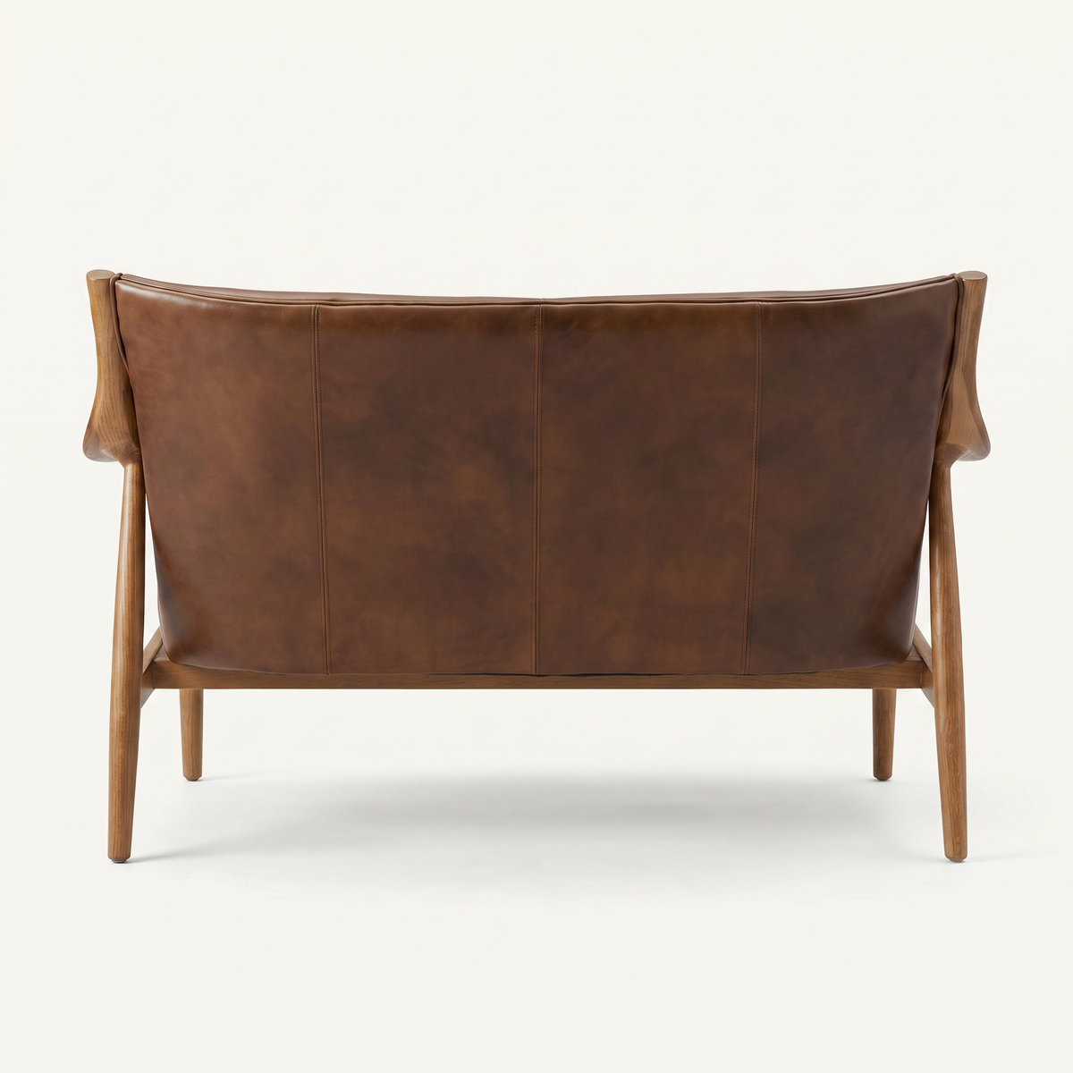 Kiannah Ash Leather Sofa