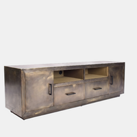 Vintage Jet Brass TV Stand