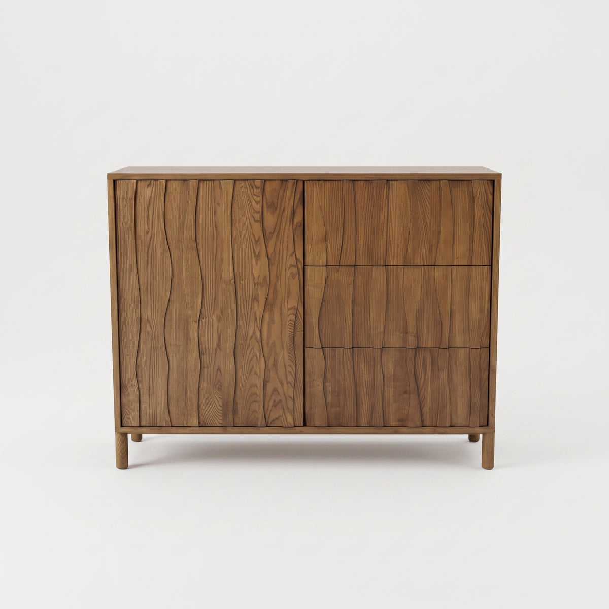 Aura Walnut-Stained Ash Cabinet