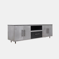 Aero-Wood Aluminum TV Stand