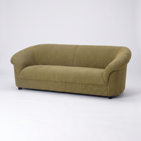 Haven Cotton-Linen Curved Sofa