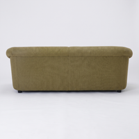 Haven Cotton-Linen Curved Sofa