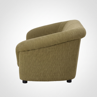 Haven Cotton-Linen Curved Sofa
