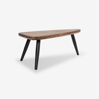 Vera Rubber Wood Industrial Coffee Table