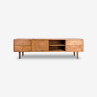 Nordic Heritage Rubber Wood TV Stand