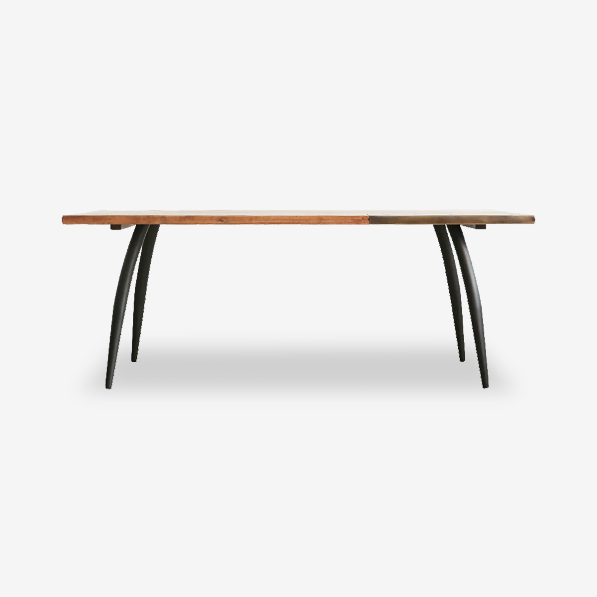 Vera Rubber Wood Industrial Dining Table