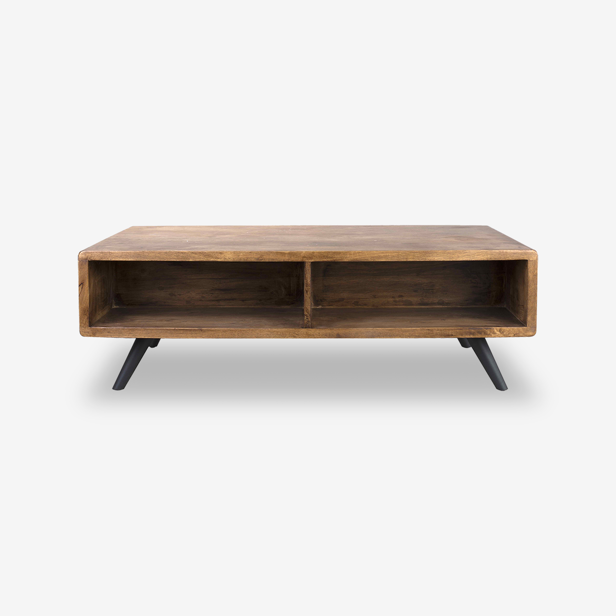 Nordic Industrial Rubberwood Coffee Table