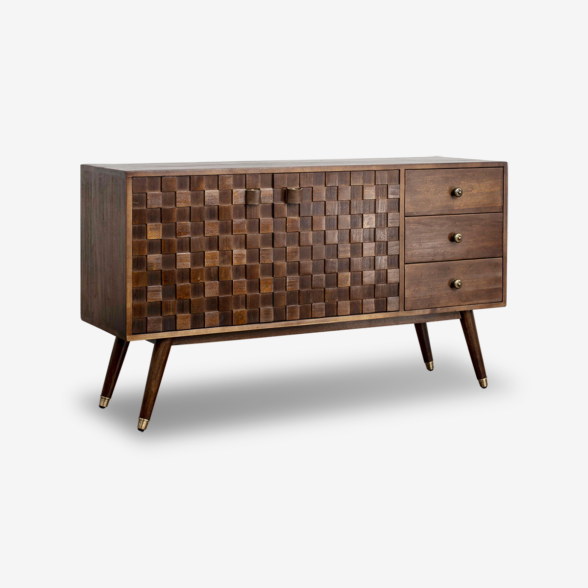 Mosaic Brass Sideboard