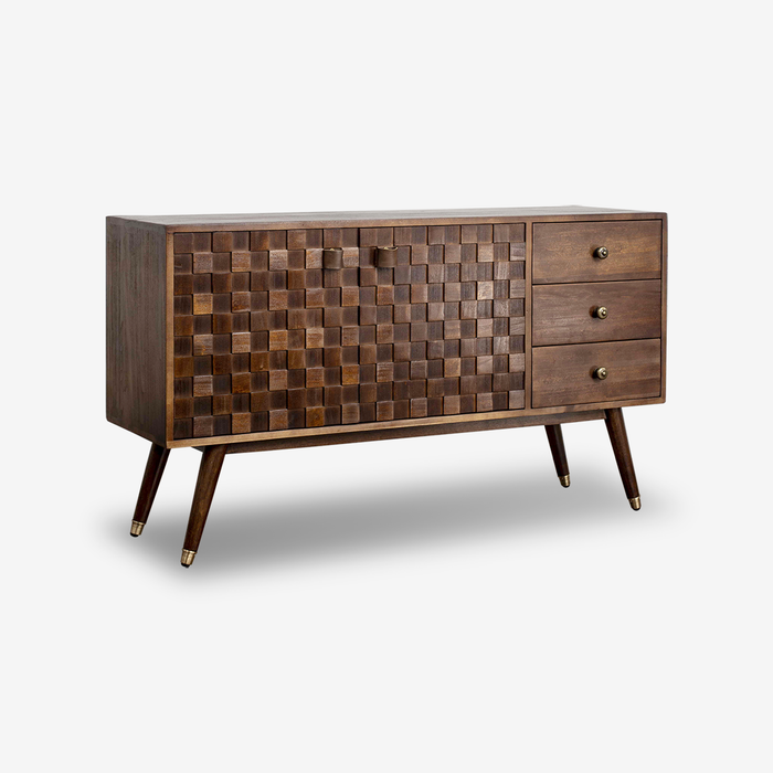Mosaic Brass Sideboard