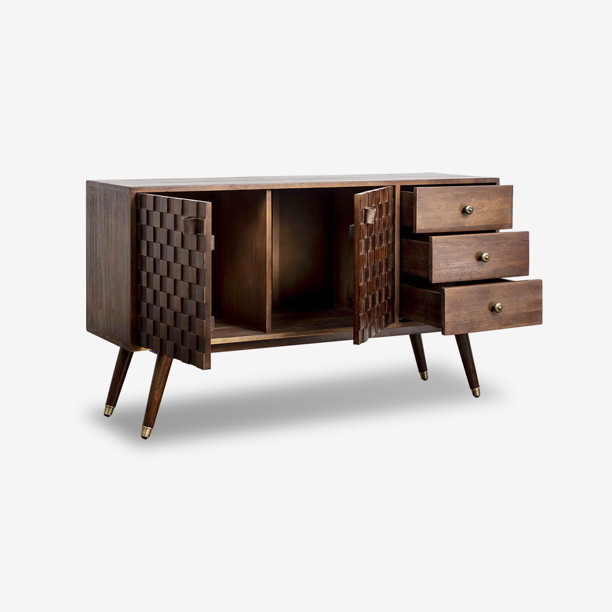 Mosaic Brass Sideboard