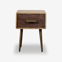 Nordic Pure Solid Wood Lamp Table
