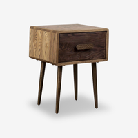 Nordic Pure Solid Wood Lamp Table