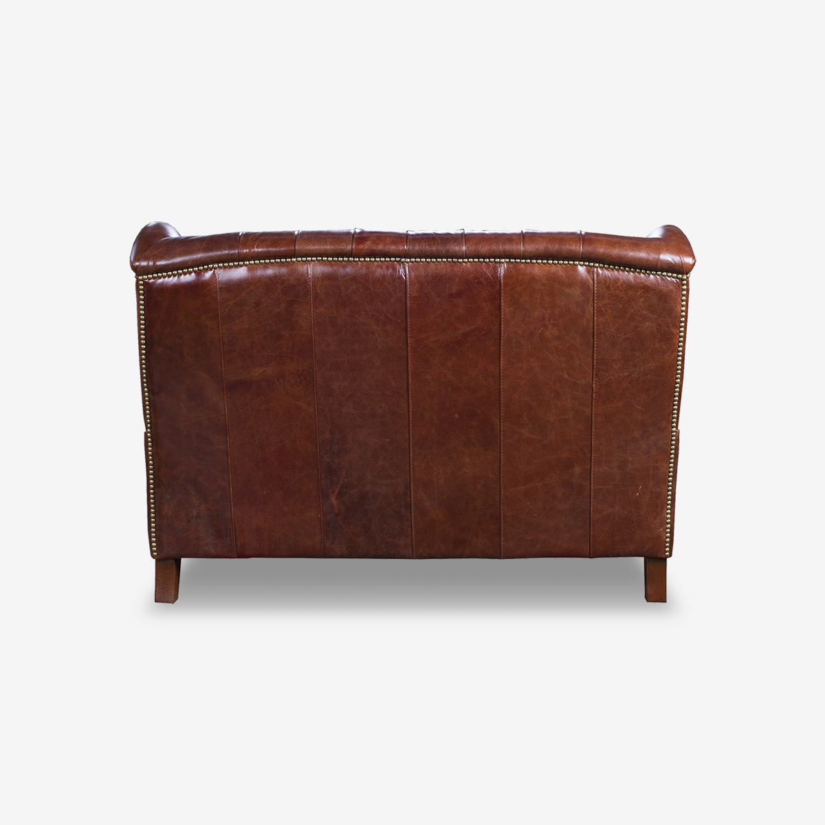 Alison Wingback Leather Sofa