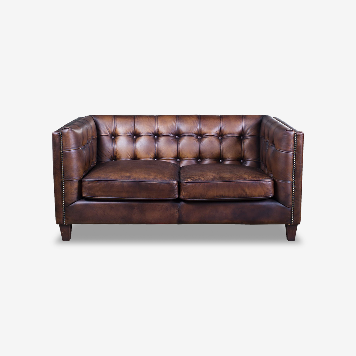 Austin Two-Seater Leather Sofa