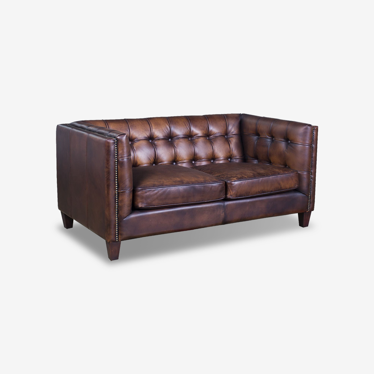 Austin Two-Seater Leather Sofa