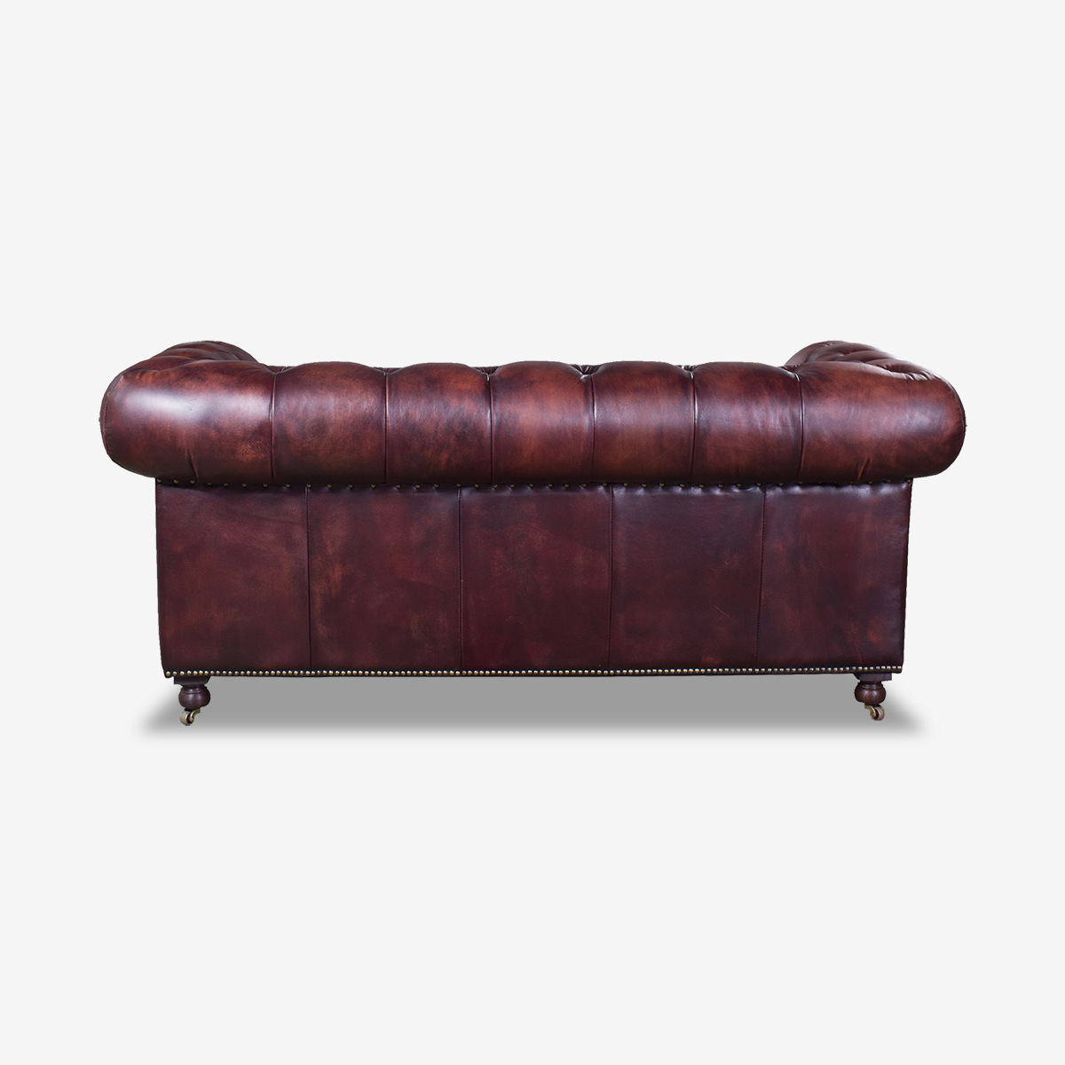 Classic Chesterfield Leather Sofa