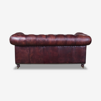 Classic Chesterfield Leather Sofa