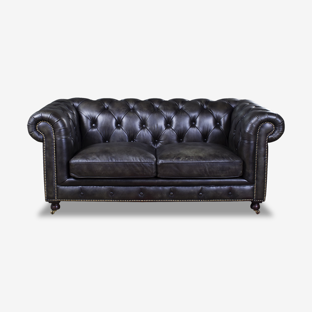 Classic Chesterfield Leather Sofa