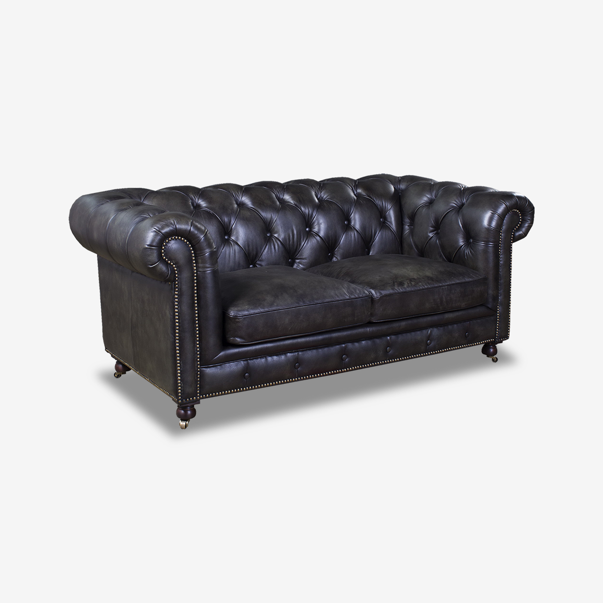 Classic Chesterfield Leather Sofa