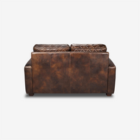 Rhombic Classic Leather Sofa