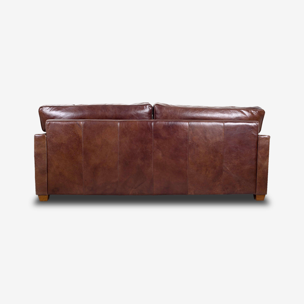 Darren Classic Leather Sofa