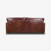 Darren Classic Leather Sofa