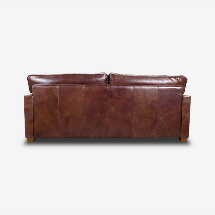Darren Classic Leather Sofa